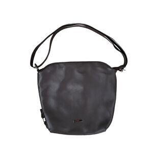 Koltov Dark Brown Vegan Leather Crossbody Shoulder Bag Vintage